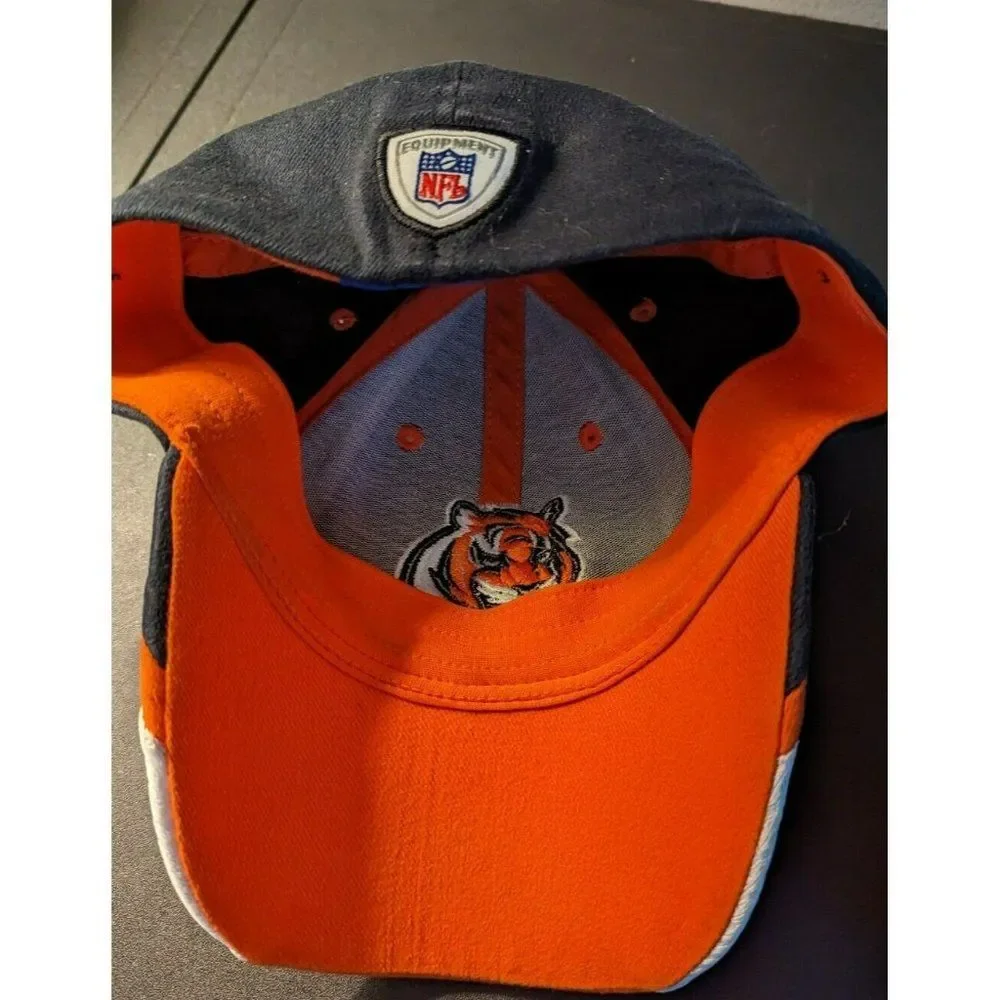 *  Y2K Reebok Authentic Cincinnati Bengals Hat Cap Lot Of 2